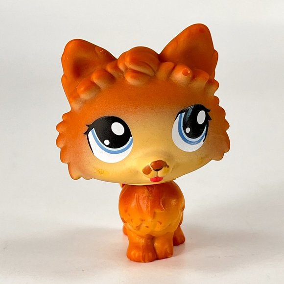 Hasbro LPS Littlest Pet Shop 1317 Pomeranian Dog Figure Toy 2008 - Picture 2 of 11